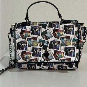 Disney Loungefly Villains Crossbody Satchel Bag Evil Queen Ursula